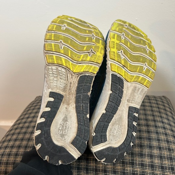 Brooks‎ Glycerin 15 Men's Running Shoes Blue Yellow Sz 10.5 Wide - Picture 7 of 7